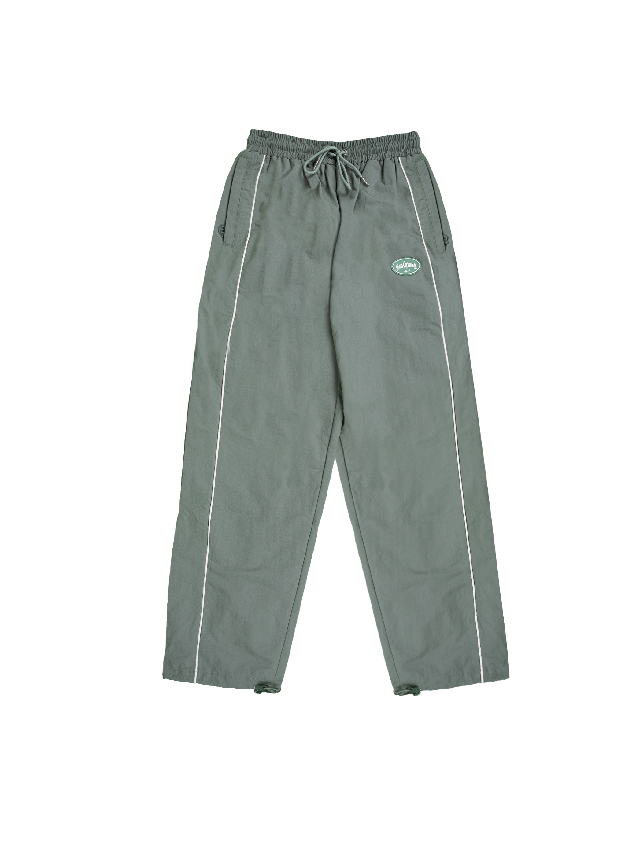 GREEN NYLON PANTS - Southway