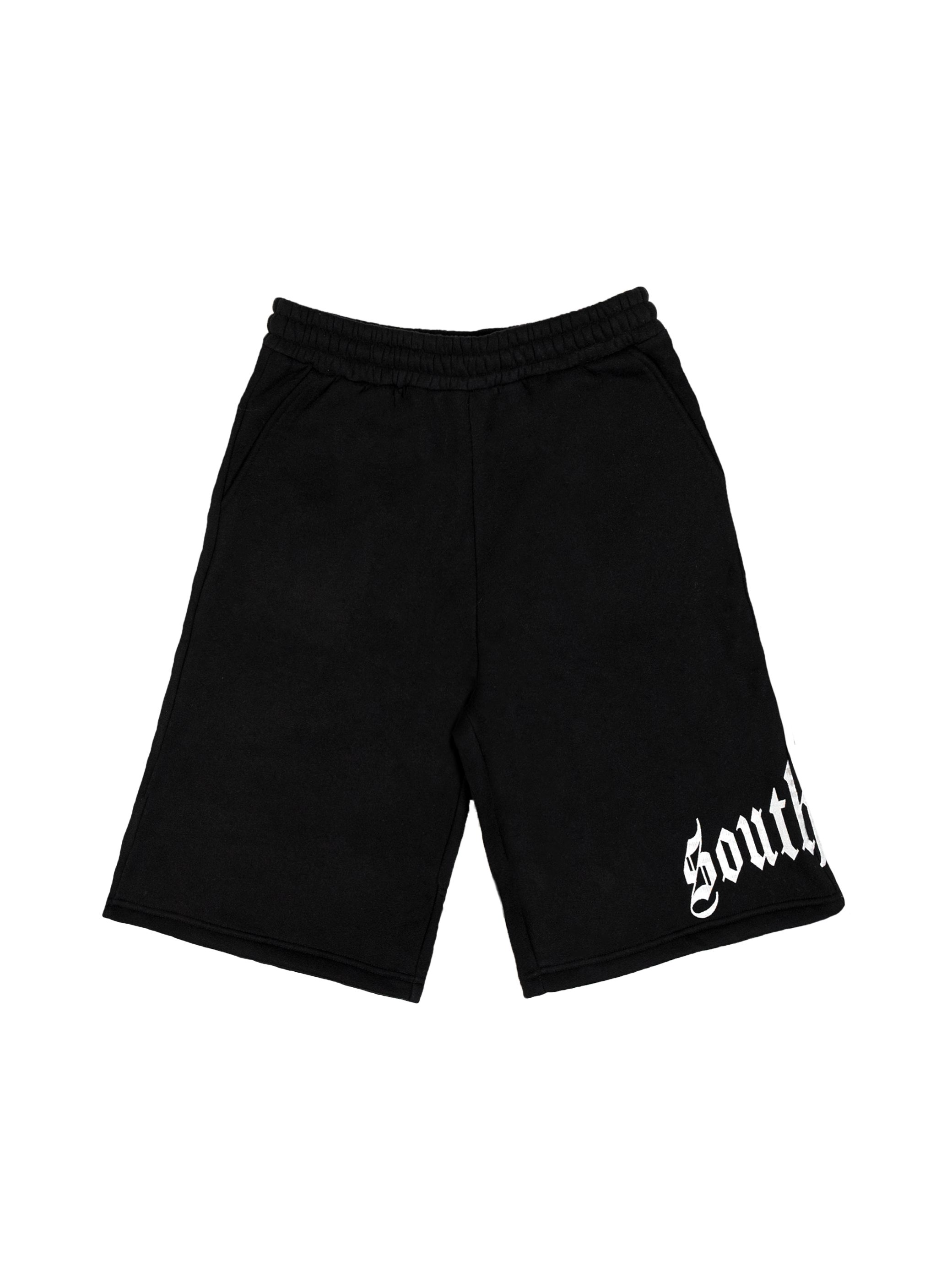 BLACK SWEAT SHORTS - Southway