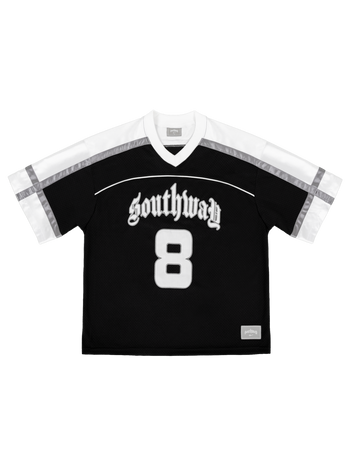 BLACK MESH JERSEY