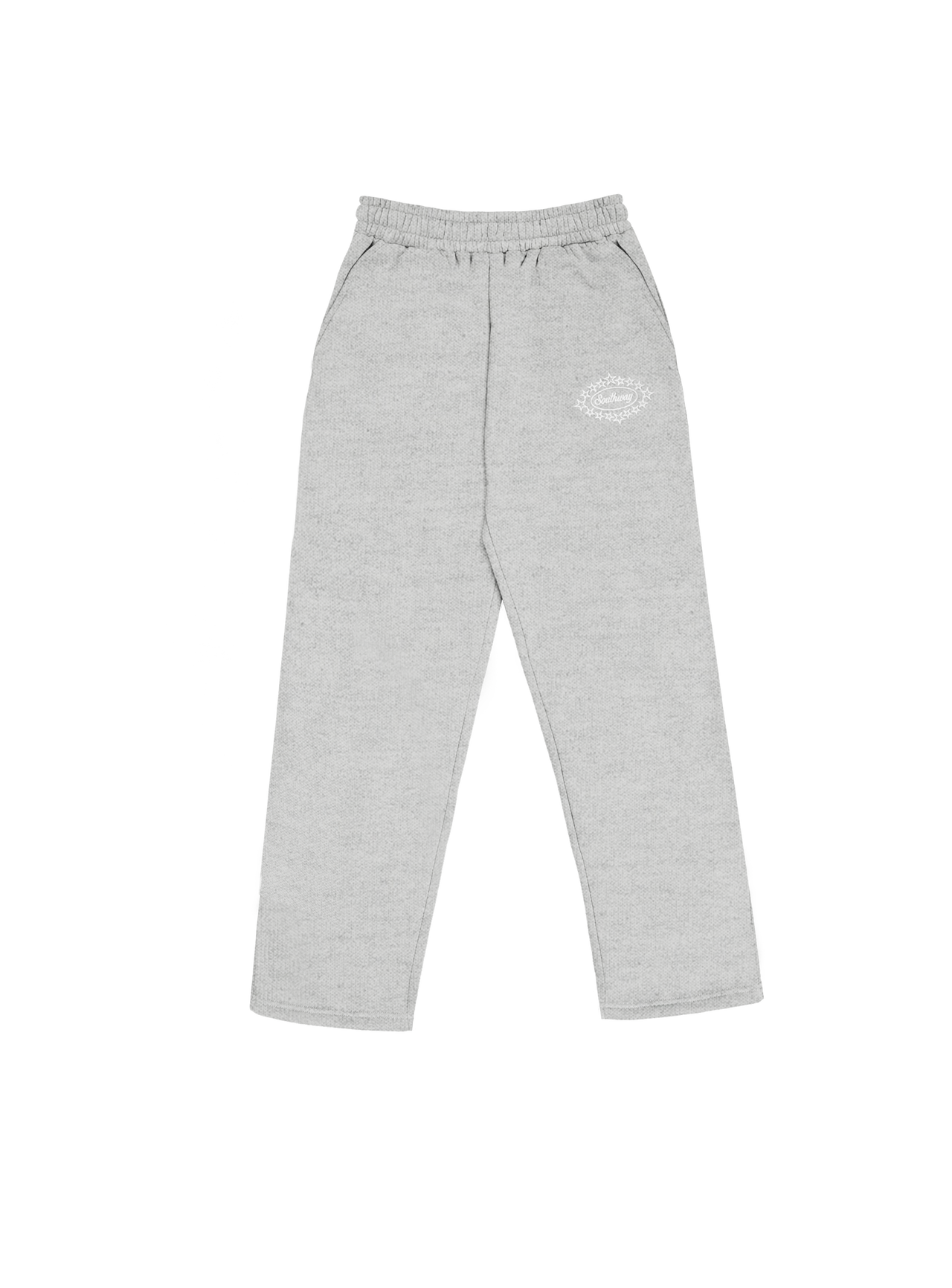 GREY CREST LOGO PANTS