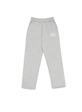 GREY CREST LOGO PANTS