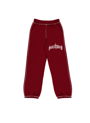 BURGUNDA PANTS