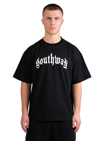BLACK LOGO TEE
