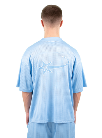 BABY BLUE MESH JERSEY