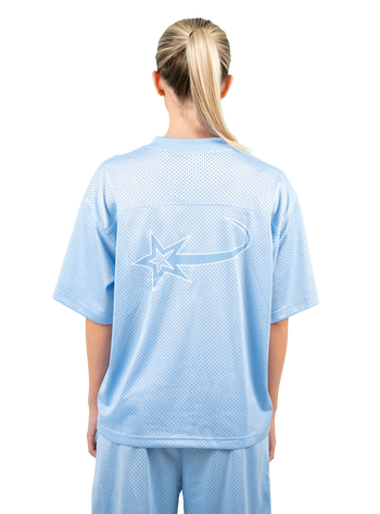 BABY BLUE MESH JERSEY