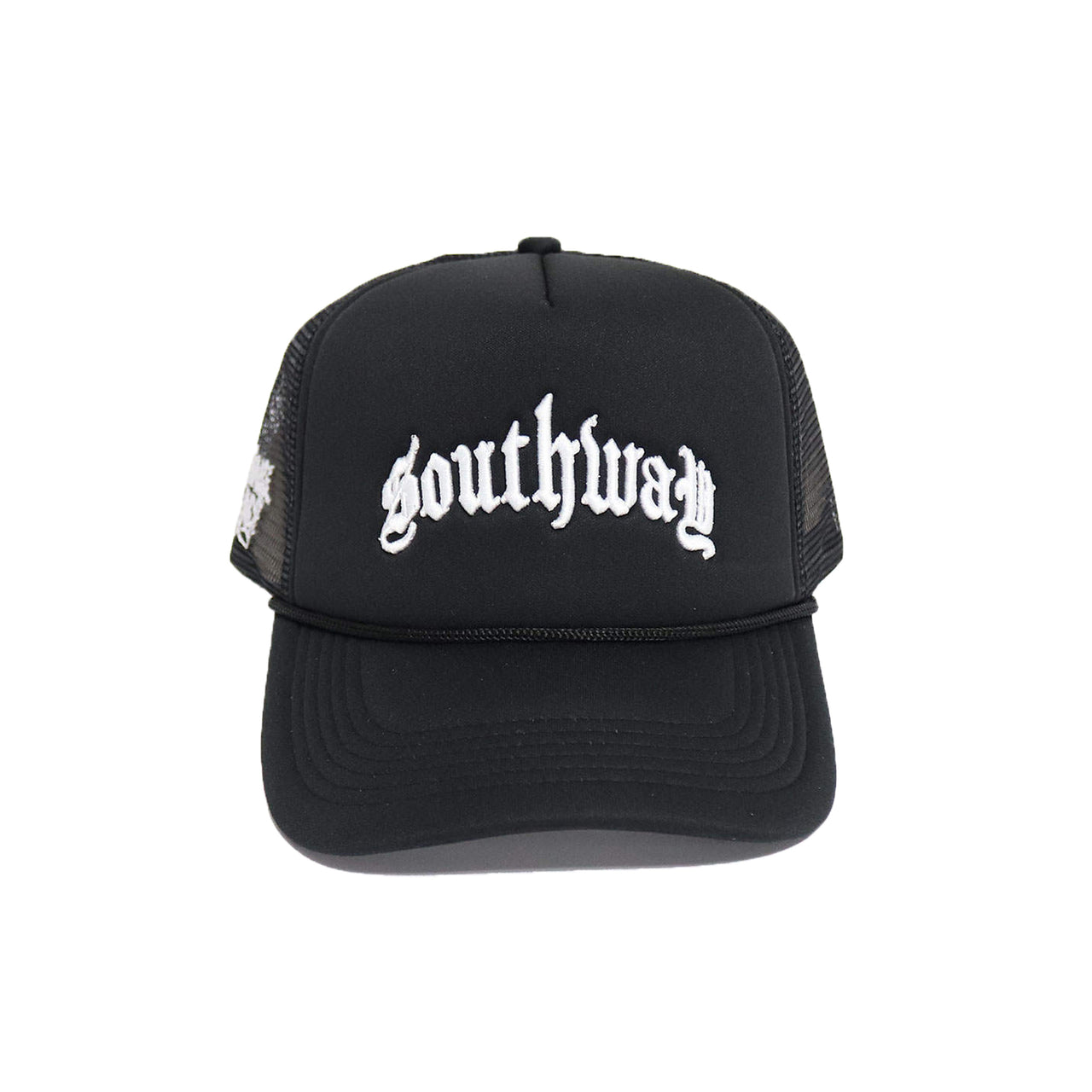 BLACK TRUCKER CAP