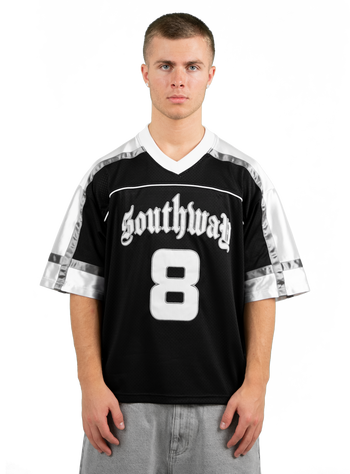 BLACK MESH JERSEY