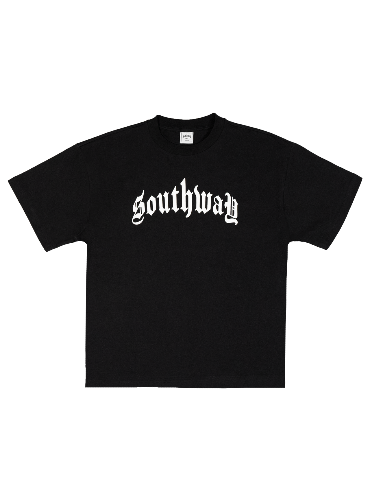 BLACK LOGO TEE
