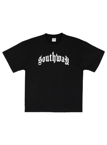 BLACK LOGO TEE