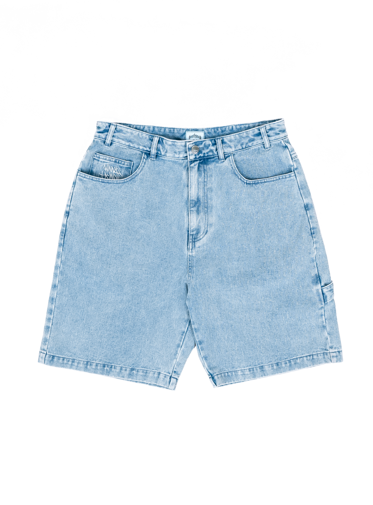 LIGHT BLUE JORTS
