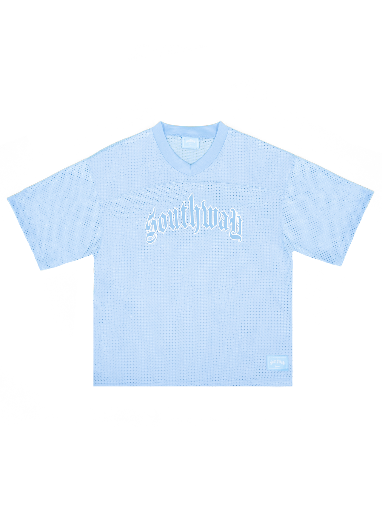 BABY BLUE MESH JERSEY