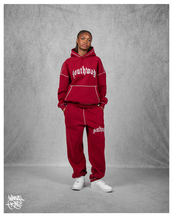 BURGUNDA HOODIE