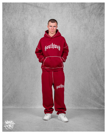 BURGUNDA HOODIE