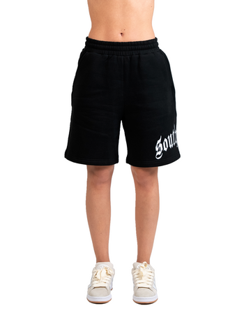 BLACK SWEAT SHORTS