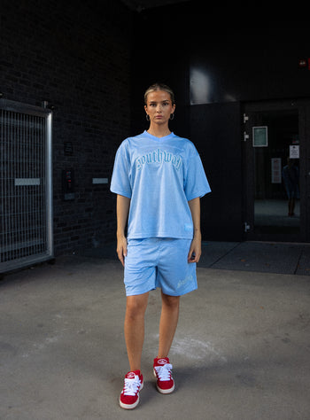 BABY BLUE MESH JERSEY