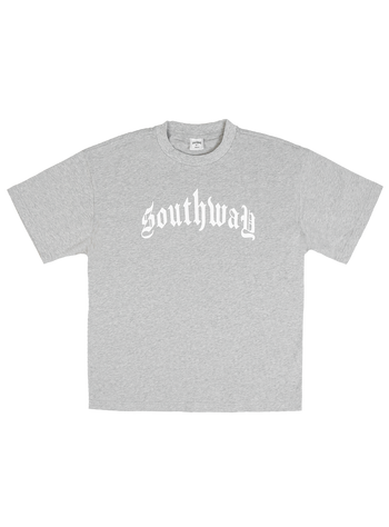 GREY LOGO TEE