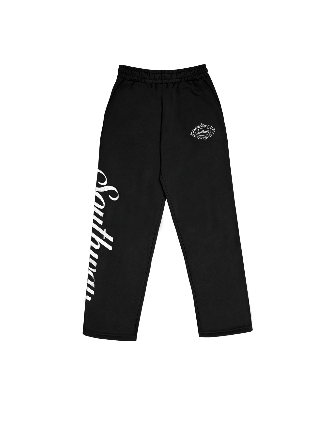 BLACK CREST LOGO PANTS