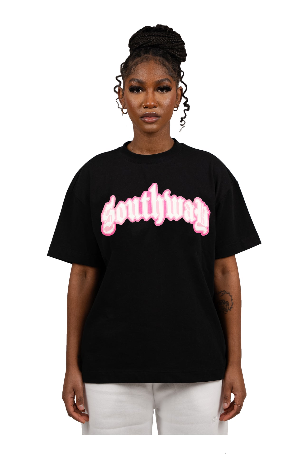 PINK LOGO TEE