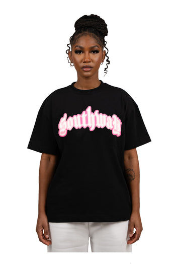 PINK LOGO TEE