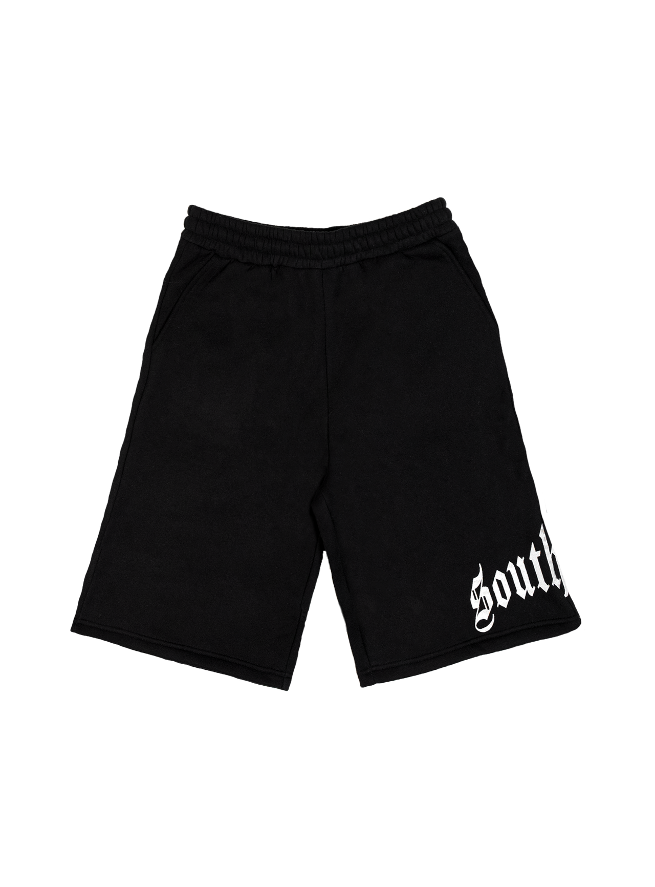 BLACK SWEAT SHORTS