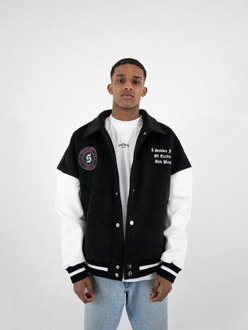 “S” Logo Varsity Jacket